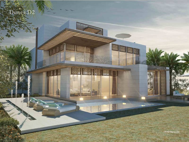 OWN A WIDE LUXURY VILLA WITH BEACH ACCESS IN SAADIYAT ISLAND