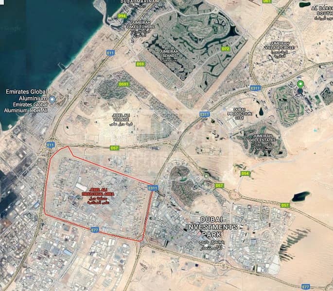 Plot with Easy access via SZR near Jebel Ali Metro