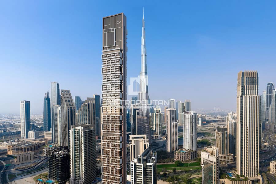 Stunning Burj View | Luxurious| 2BR + Office Space - Image 1