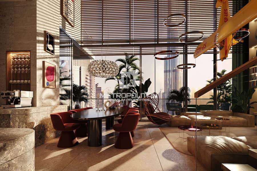 Stunning Burj View | Luxurious| 2BR + Office Space - Image 3