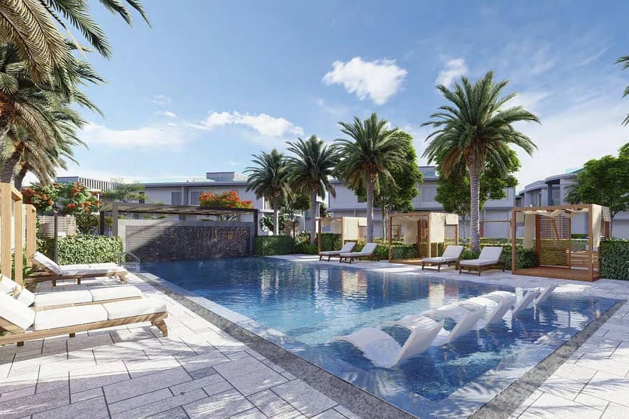 Single Row End Unit | 4BR with Maids | Pool View - Image 4