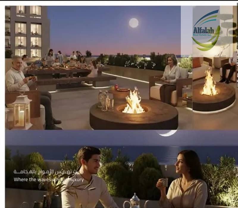 Luxury 1 Bedroom Apartment for Sale | Mawjan Tower, Ajman Corniche | Freehold - Image 5