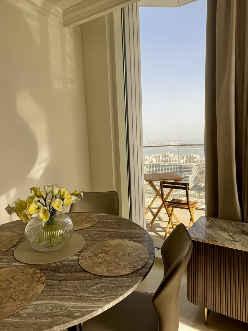 High floor | Panoramic sea views | Prime Emaar Beachfront location