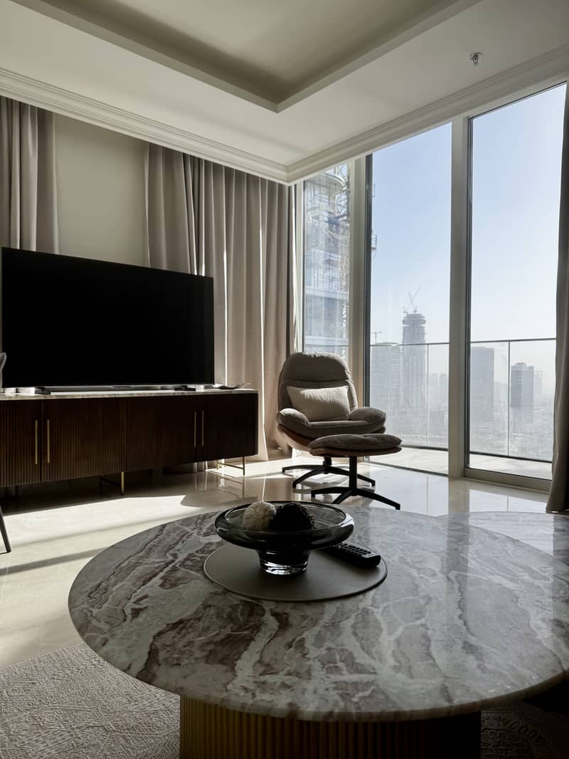 High floor | Panoramic sea views | Prime Emaar Beachfront location