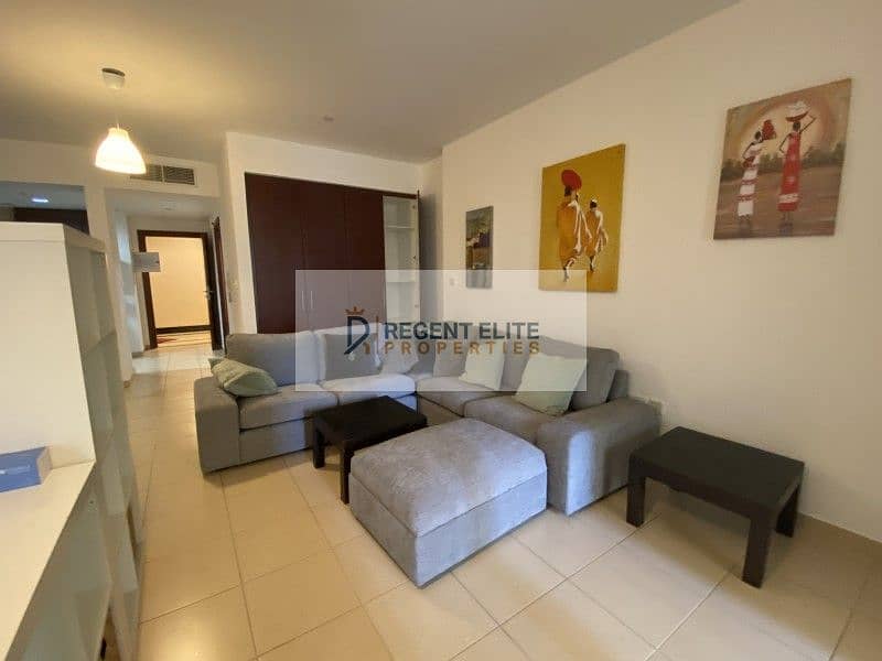 12ch-Large Furnished Studio-Low Floor-Balcony