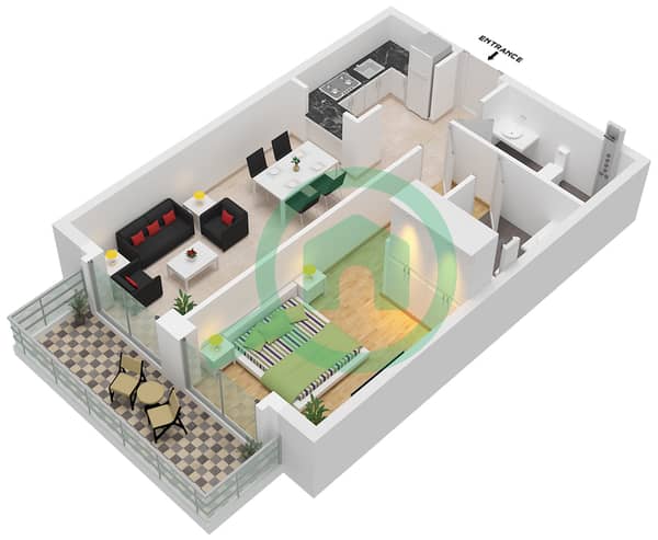 Type A Unit 54 Floor 3 Type A Unit 54 Floor 3