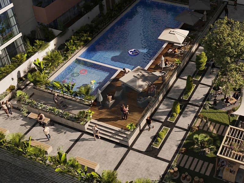 2BHK + Balcony | Pool View | High Floor Apartment | Bayut.com