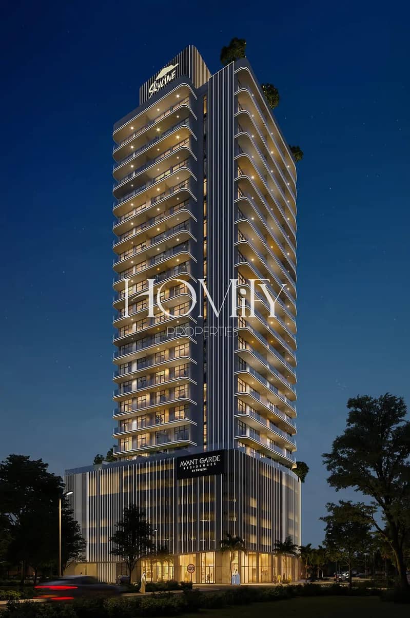 10 Skyline-AvantGardeResidences-ElevationNight. jpg