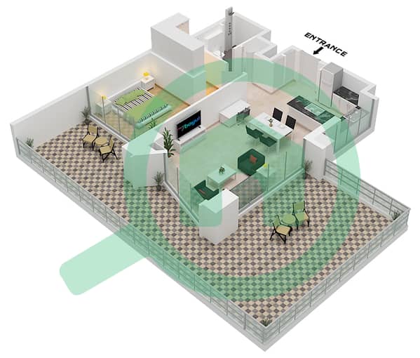 Type 4B-M Unit 2,11 Floor 3