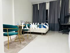 شقة في برج فيريديس C،فندق ومساكن فيرديس،(أكويا من داماك) داماك هيلز 2 55000 درهم - 14188212