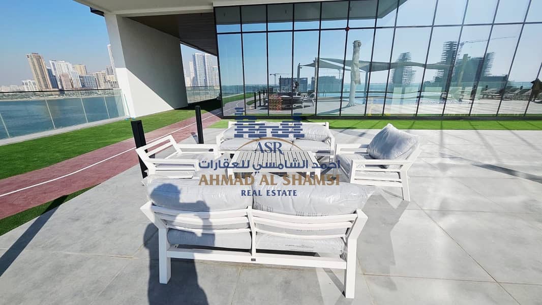 Brand Name luxurious 3 Bhk apartment || Sea view + 2 parking || All 3 bedroom attached with washroom || MaidRoom + Balcony || Gym and pool and play amenities - Image 14