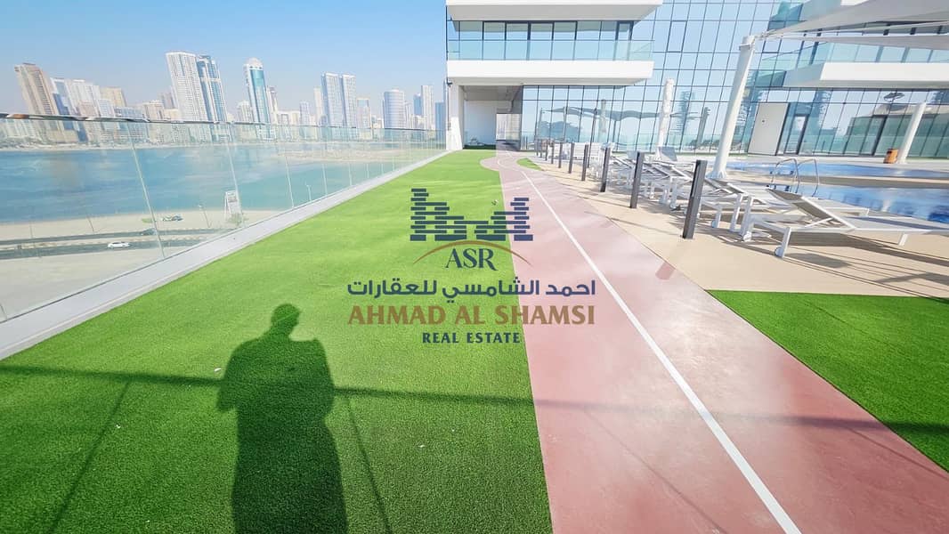 Brand Name luxurious 3 Bhk apartment || Sea view + 2 parking || All 3 bedroom attached with washroom || MaidRoom + Balcony || Gym and pool and play amenities - Image 15