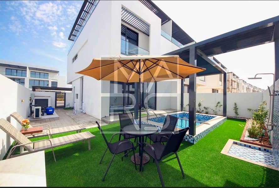 Furnished 4BR Pool Villa | Ajmal Makan Sharjah Waterfront - Image 2