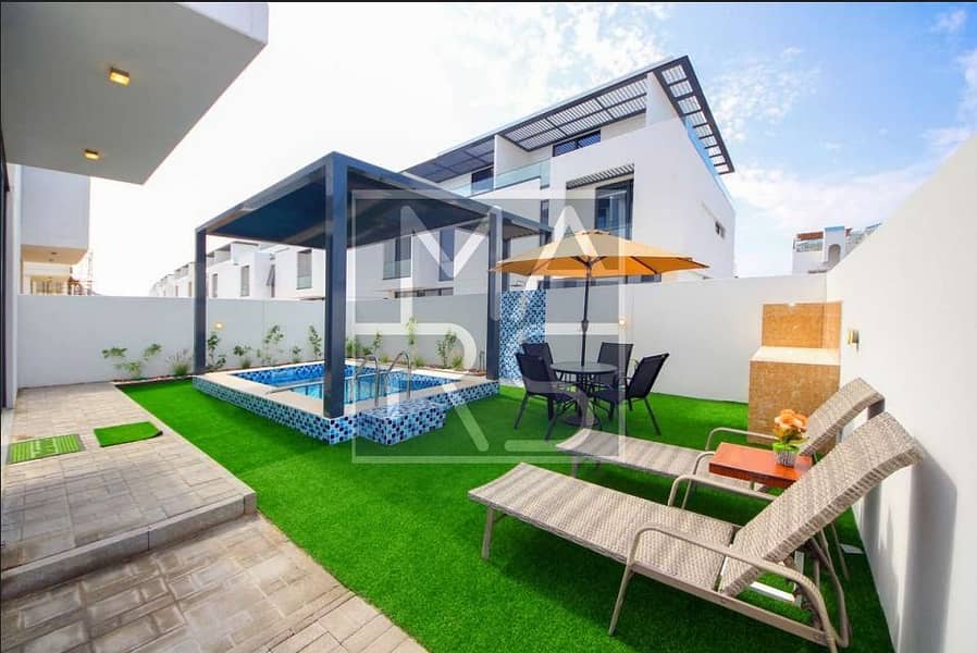 Furnished 4BR Pool Villa | Ajmal Makan Sharjah Waterfront - Image 4