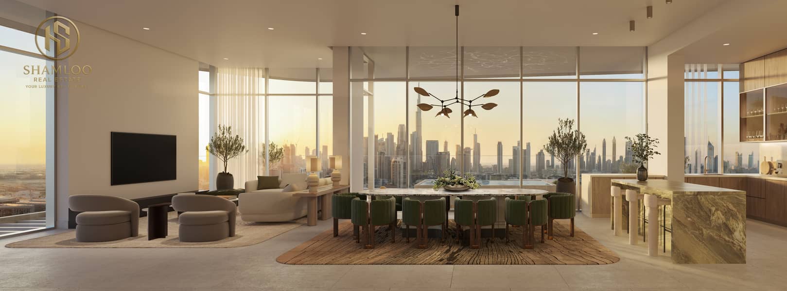 4 Penthouse - Kitchen & Dining. jpeg