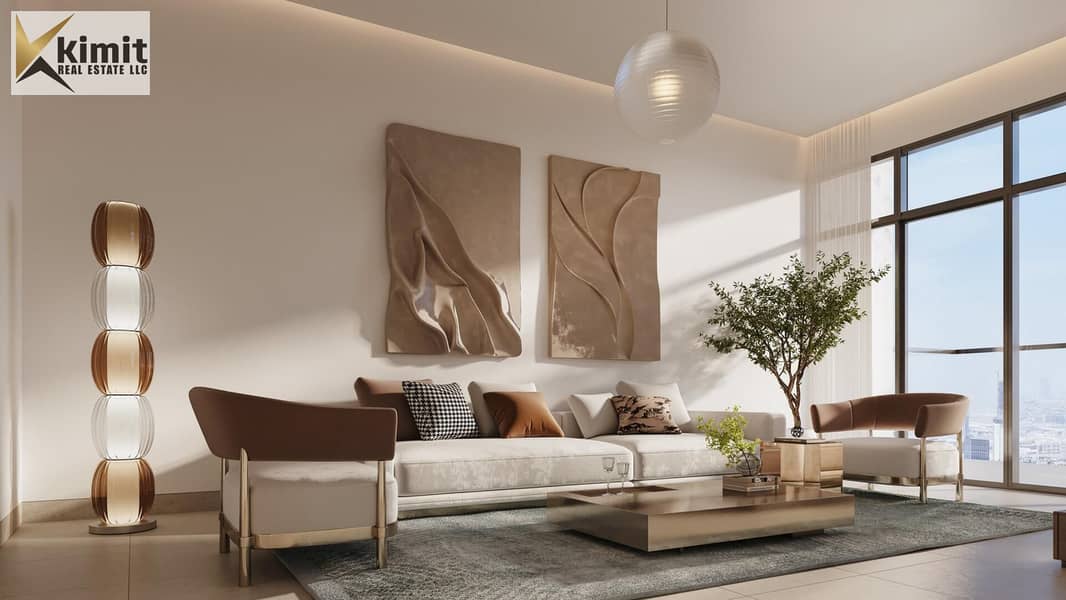 Higher Floor | Ready this Year | Flexible payment plan | Semi-Furnished - Image 3