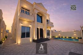 طابقين 5 غرف خلف حديقة الحميديه مع مسبح تشطيب شخصي 3800 قدم