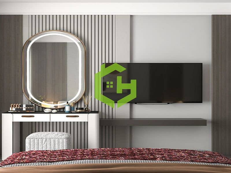 Fully Furnished | 2 Bed Plus Maid | 40/60 PP - Image 2