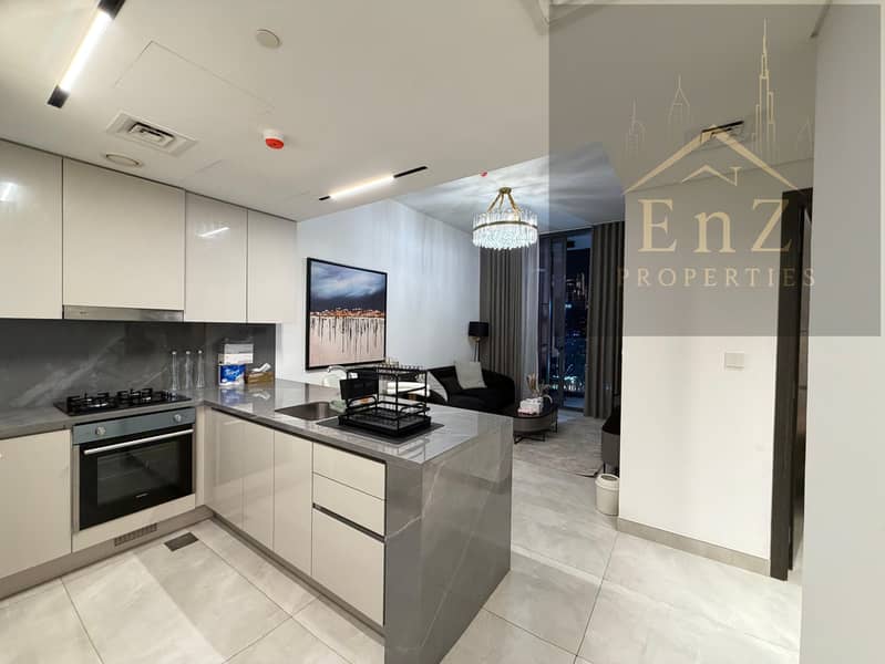 Burj View Brand New Fully Furnished 1 Bed Room | Ready to Move | 4 Cheques - Image 2