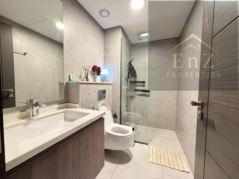 Burj View Brand New Fully Furnished 1 Bed Room | Ready to Move | 4 Cheques - Image 9