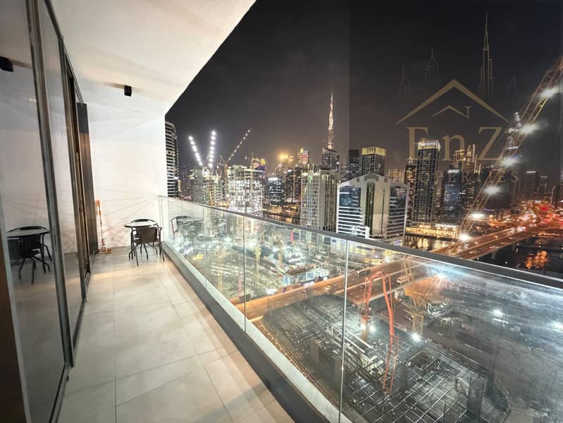 Burj View Brand New Fully Furnished 1 Bed Room | Ready to Move | 4 Cheques - Image 10
