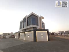 فيلا مودران زواية شارعين موقع مميز مقابل منطقة الموطنينن/ تملك حر مدي الحياه / بدون رسوم خدمات