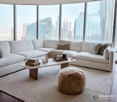 Luxury 3BR + Maid | Fully Furnished | Burj Khalifa | High Floor