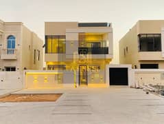 فيلا فاخرة للبيع بسعر مناسب و قابل للتفاوض/ بتشطيبات عالية الجودة طراز حديث مساحات رحبة موقع مميز قريب من جميع الخدمات التجارية و شارع الشيخ محمد بن زايد وإمكانات استثمارية قوية بعوائد طويلة الأجل او للسكن العائلي