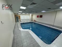 مسبح | جيم | مساحه واسعه | موقع مميز | سهل المخرج اللي دبي | غرفتين وصاله في النعيميه عجمان