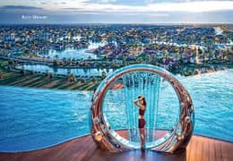 شقة غرفة نوم بإطلالة أب تاون والبحر | Diamondz by Danube | فرصة استثمارية مميزة jumeriah lake towers