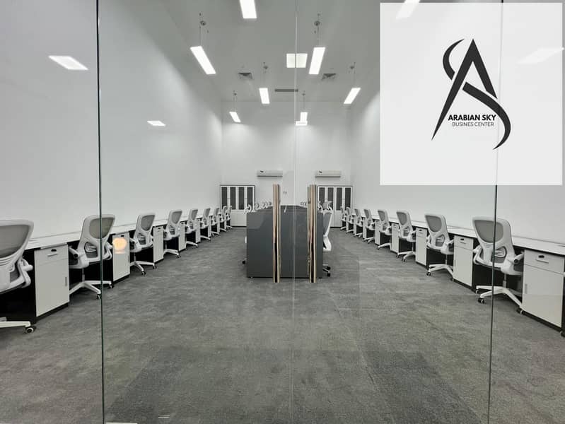 Serviced Office Near Metro | Furnished | Ejari | Prime Location - Image 15