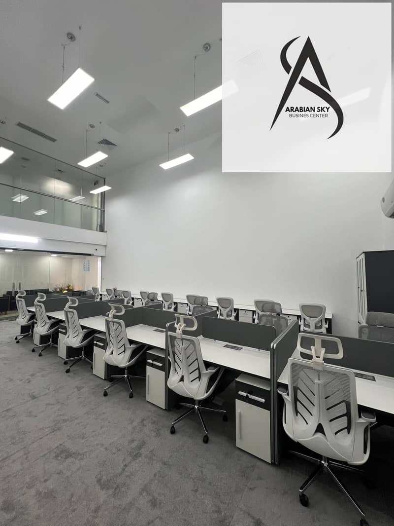 Serviced Office Near Metro | Furnished | Ejari | Prime Location - Image 17