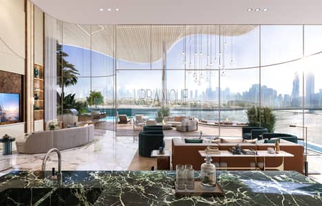 4 habitaciones Apartamento para en Venta en Al Wasl, Dubai - 01-4BR Living _ Dining Area View 2. jpg