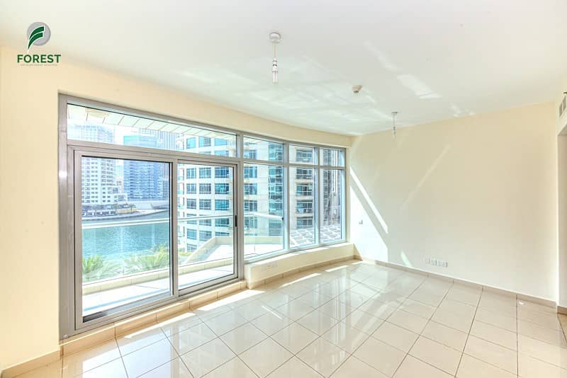 1 BR with Full Marina View| Low Floor| Unfurnished