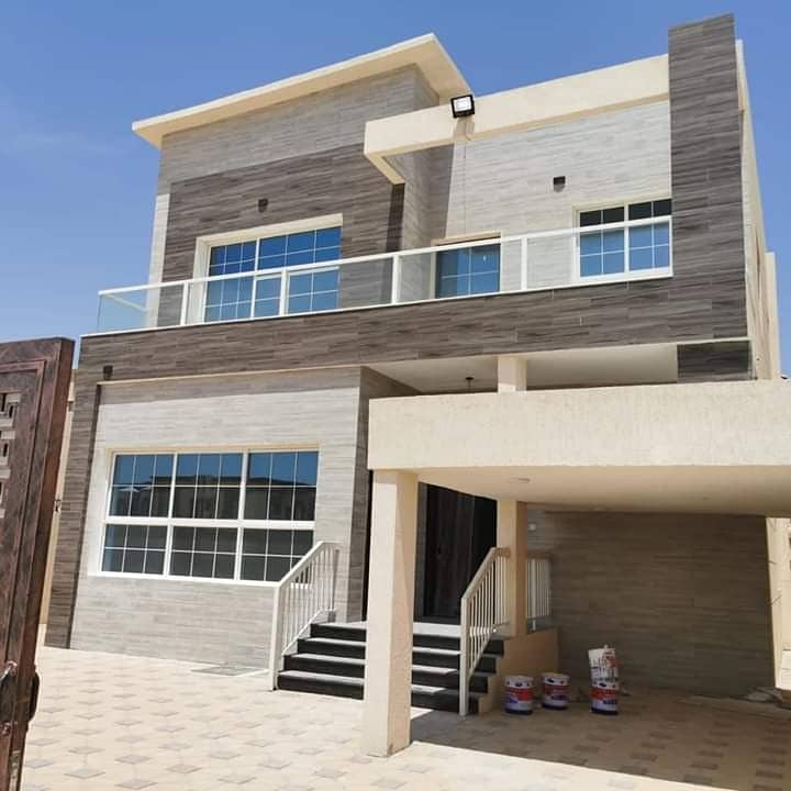 Villas for sale in Ajman Al Mwaihat area modern design Superdelux