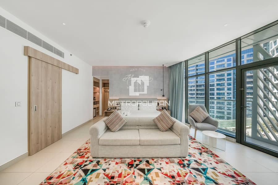 Hotel Studio|Guaranteed ROI | Sea View | Furnished