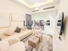 شقة فاخرة بغرفتي نوم مع مسبح خاص | سامانا غولف أفينيو، دبي