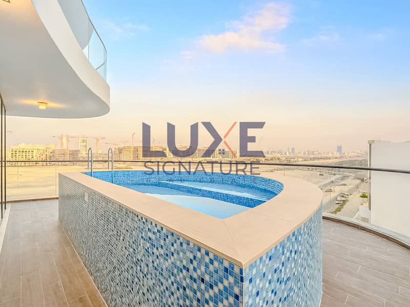 Luxury 2 Bedroom Apartment with Private Pool | Samana Golf Avenue, Dubai - Image 19