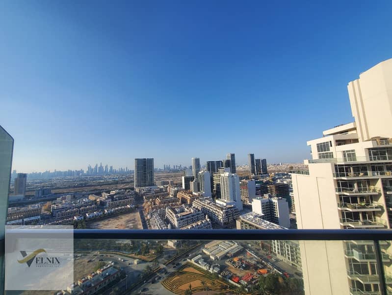 Grade A Tower | 1BR | Furnished | Pool View | Flexible Cheques