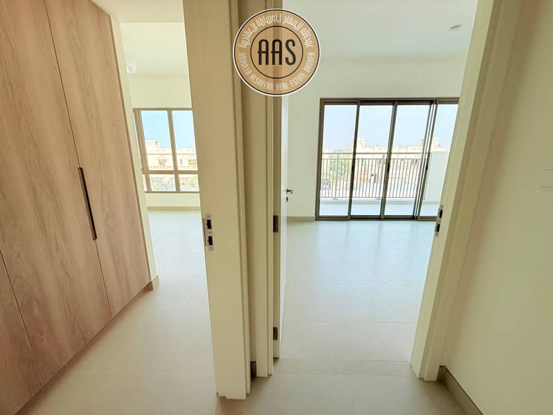 Hot offer ready to move spacious villa with maid room all facilities in garden view villas