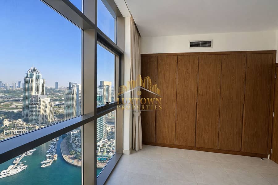 Unfurnished 2BR - Marina View - High Floor