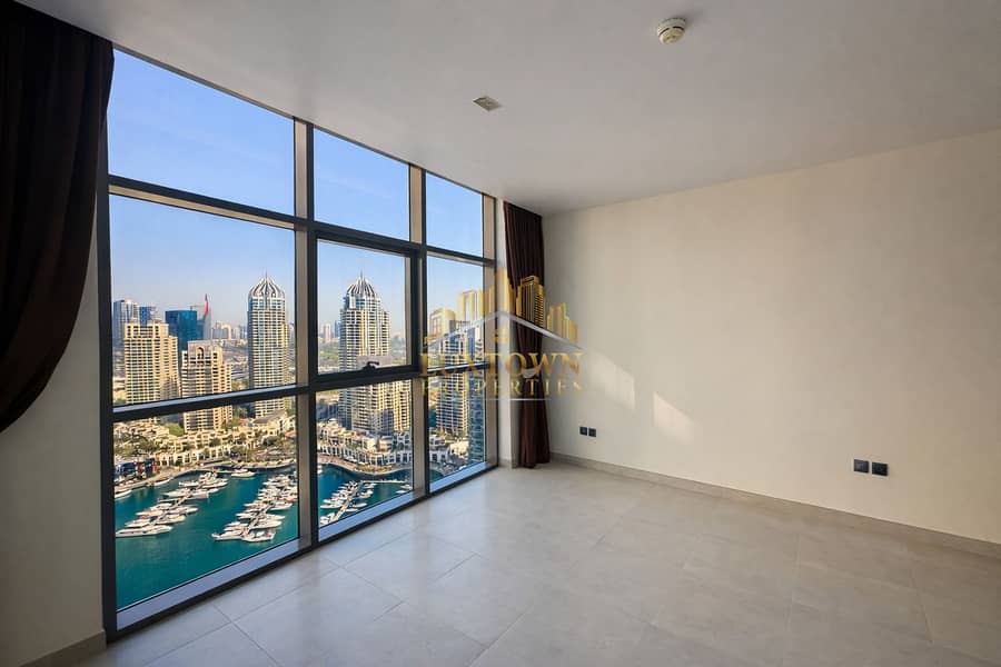 Unfurnished 2BR - Marina View - High Floor