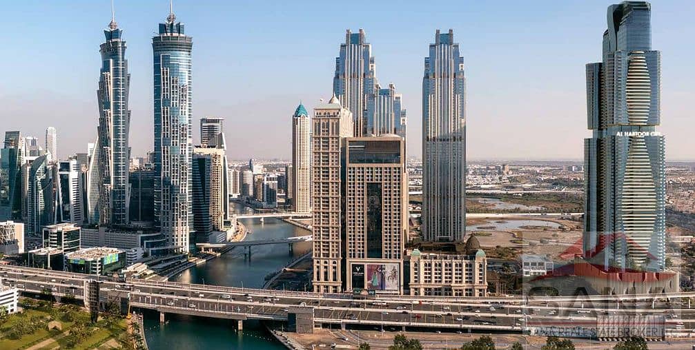 Burj view 1Bed Plus Study and Laundry Room in Al Habtoor Tower - High Floor - 40% post handover - Image 7