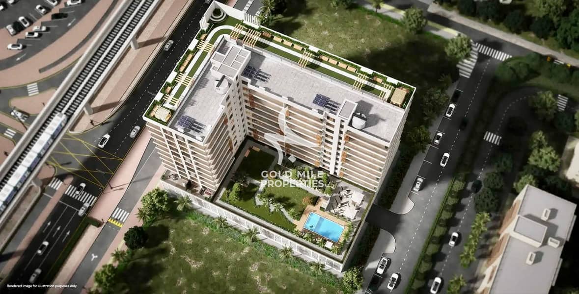 Next to Metro | Fully Furnished 2BR +Maid | Premium Quality - Image 11