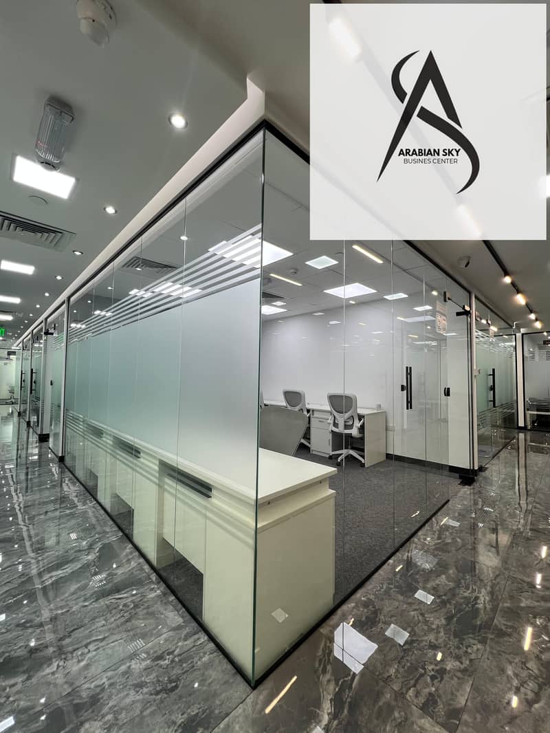 Serviced Office Near Metro | Furnished | Ejari | Prime Location - Image 5