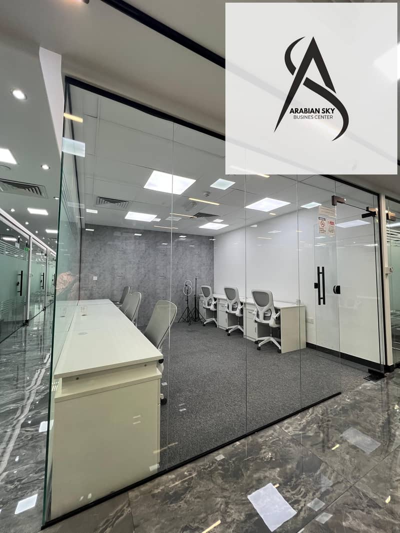 Serviced Office Near Metro | Furnished | Ejari | Prime Location - Image 6