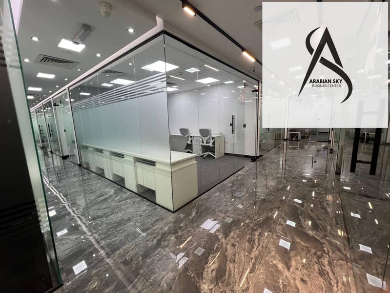Serviced Office Near Metro | Furnished | Ejari | Prime Location - Image 7