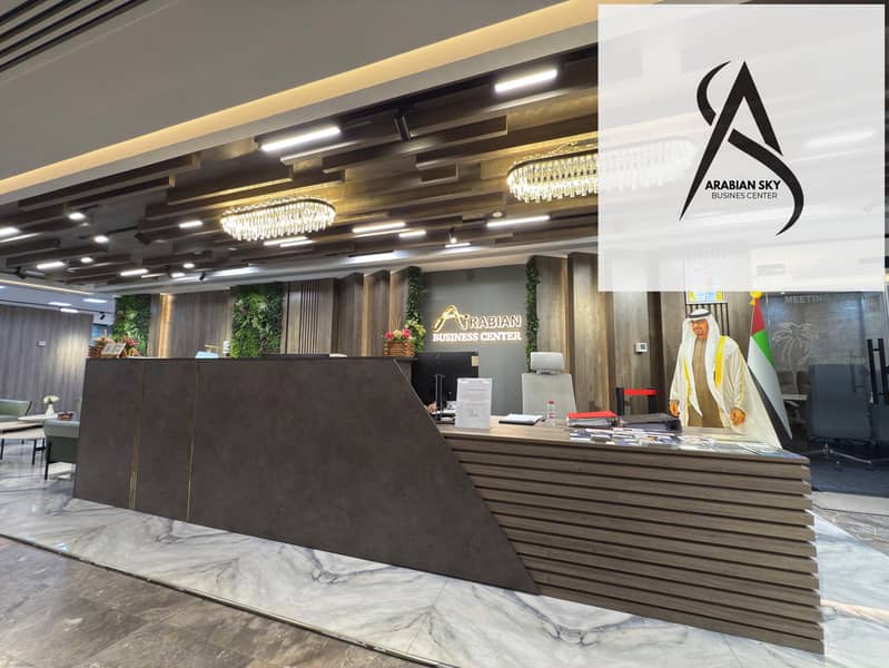 Serviced Office Near Metro | Furnished | Ejari | Prime Location - Image 19