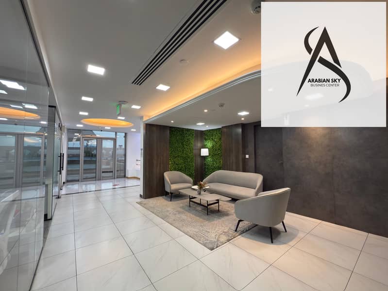 Serviced Office Near Metro | Furnished | Ejari | Prime Location - Image 27