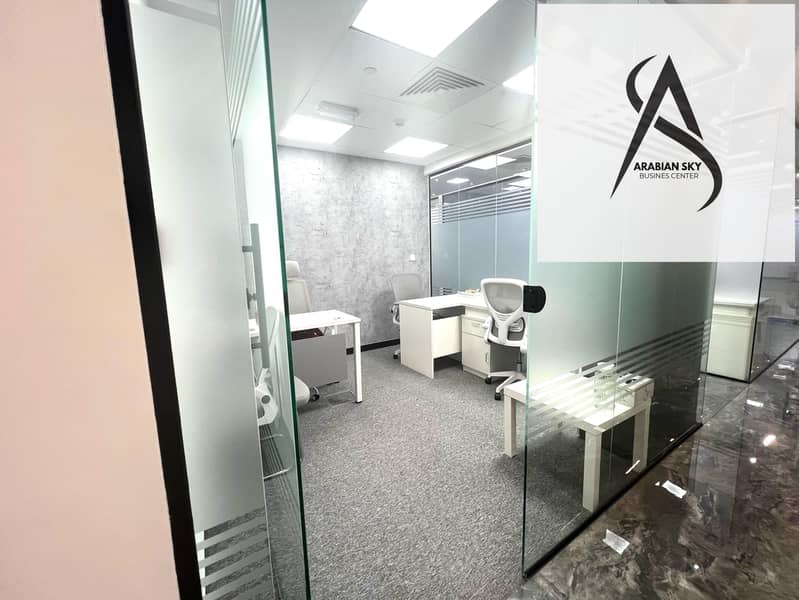 Serviced Office Near Metro | Furnished | Ejari | Prime Location - Image 28